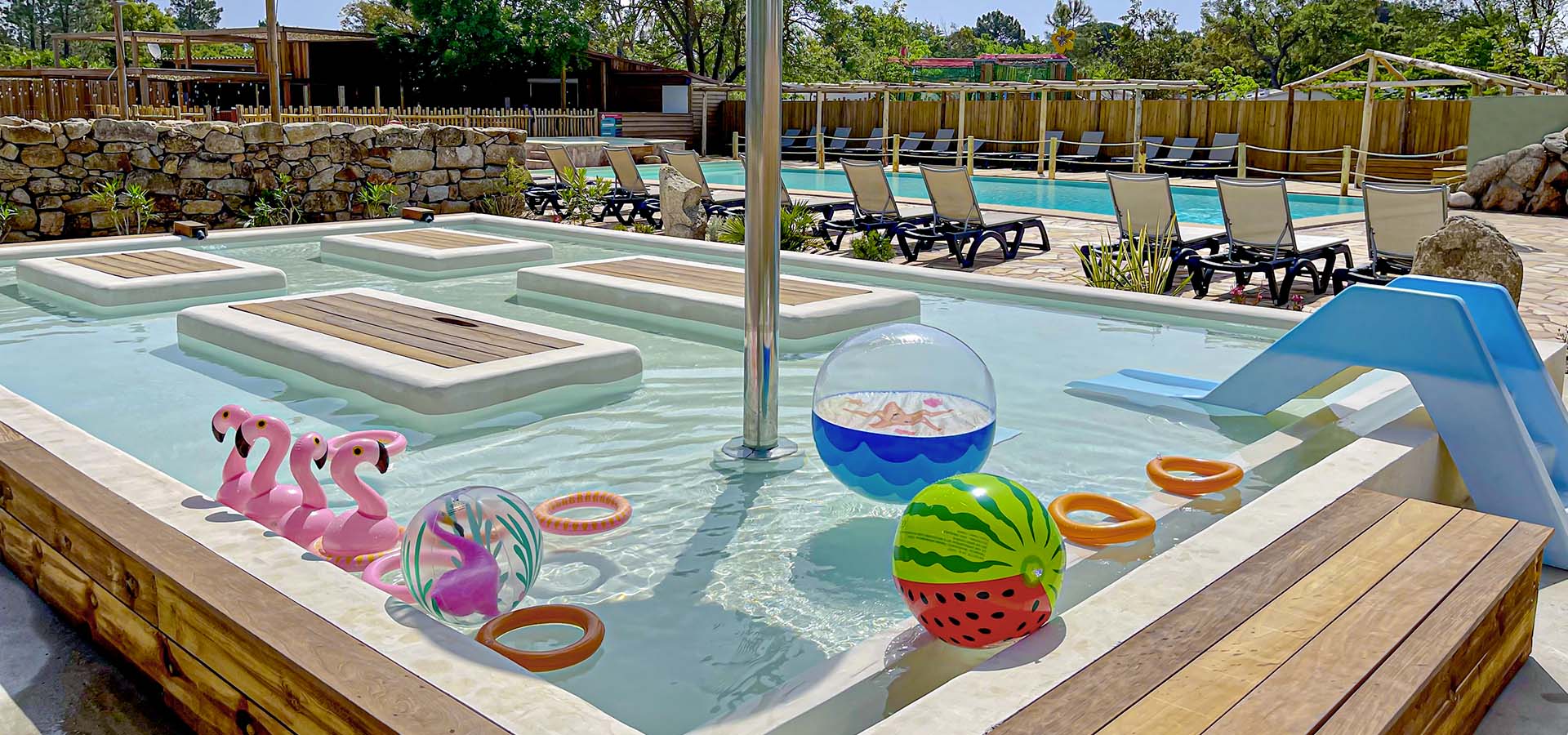 Camping Porto Vecchio piscine pataugeoire